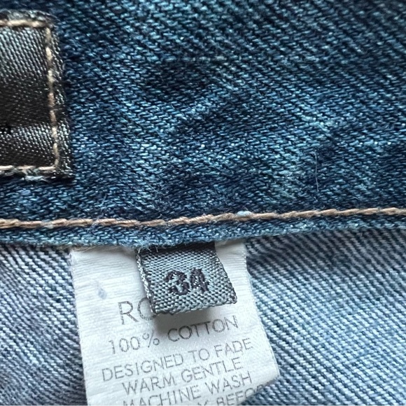 Roy Men’s Jeans Button Fly Straight 34 X 31 Made in Australia 100% Cotton - Picture 6 of 10